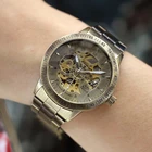 Часы-скелетоны мужские, бронзовые, с автоподзаводом, в стиле ретро