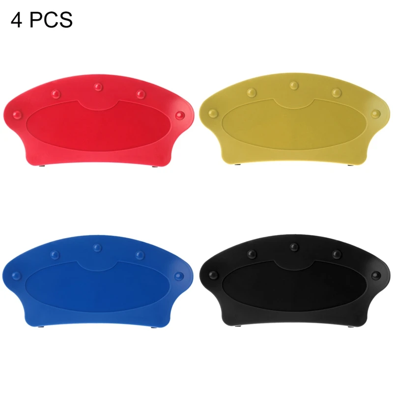 

4pcs Playing Card Holders Poker Stand Seat Lazy Poker Base Game Organizes Hands