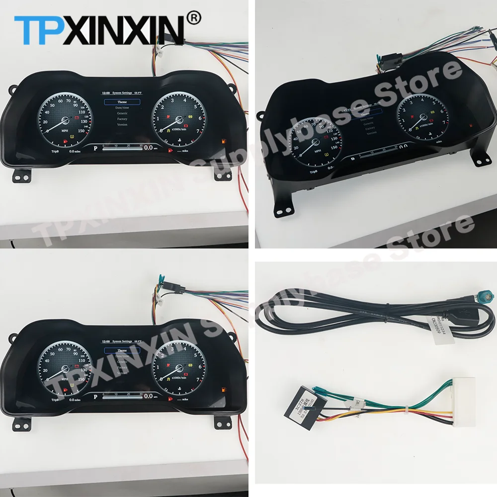 Для Toyota 4runner 2010 2011 2012 2013-2022 Android Автомобильная цифровая кластерная ЖК-панель