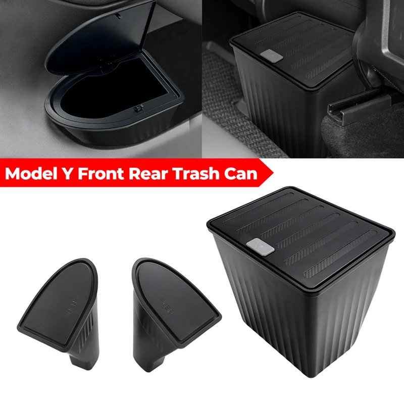 Мусорная корзина для заднего сиденья Tesla Model Y органайзер входной двери коробка