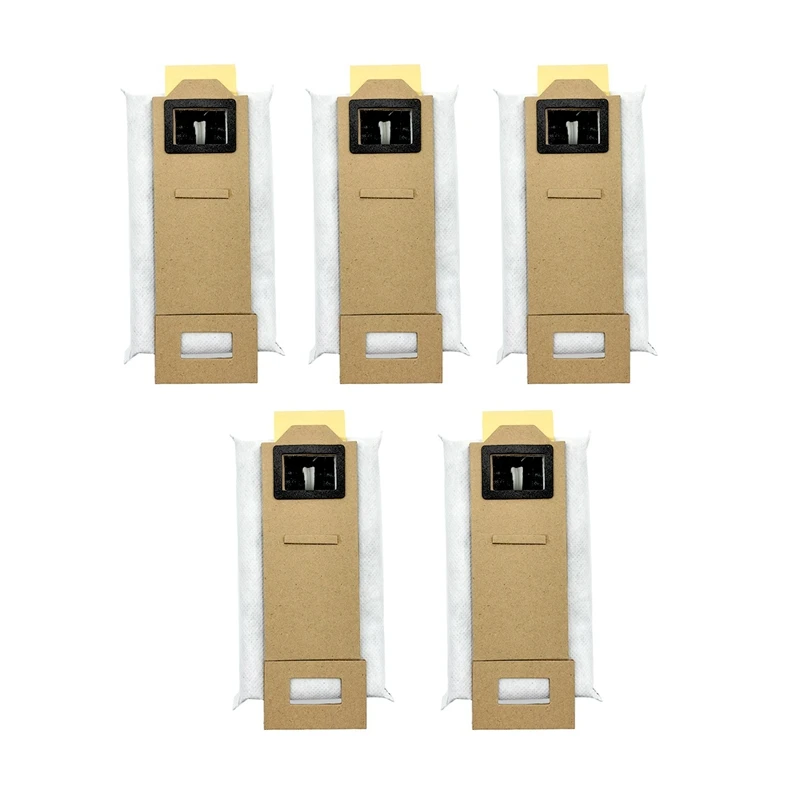 

5 PCS Dust Bags Replacement For Xiaomi Roborock T7S PLUS Robot Vacuum Cleaner Dust Bag Cleaner Accessories