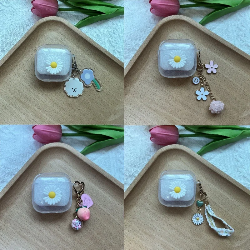 

Прозрачный чехол из ТПУ для Xiaomi Redmi Buds3 TWS, беспроводной чехол с Bluetooth для Redmi Buds 3, сумки для наушников с брелоком