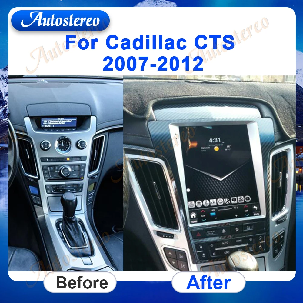 

128G Android 11 For Cadillac CTS 2007 2008-2012 Car GPS Navigation Autostereo Radio Headunit Multimedia Player Tape Recorder IPS
