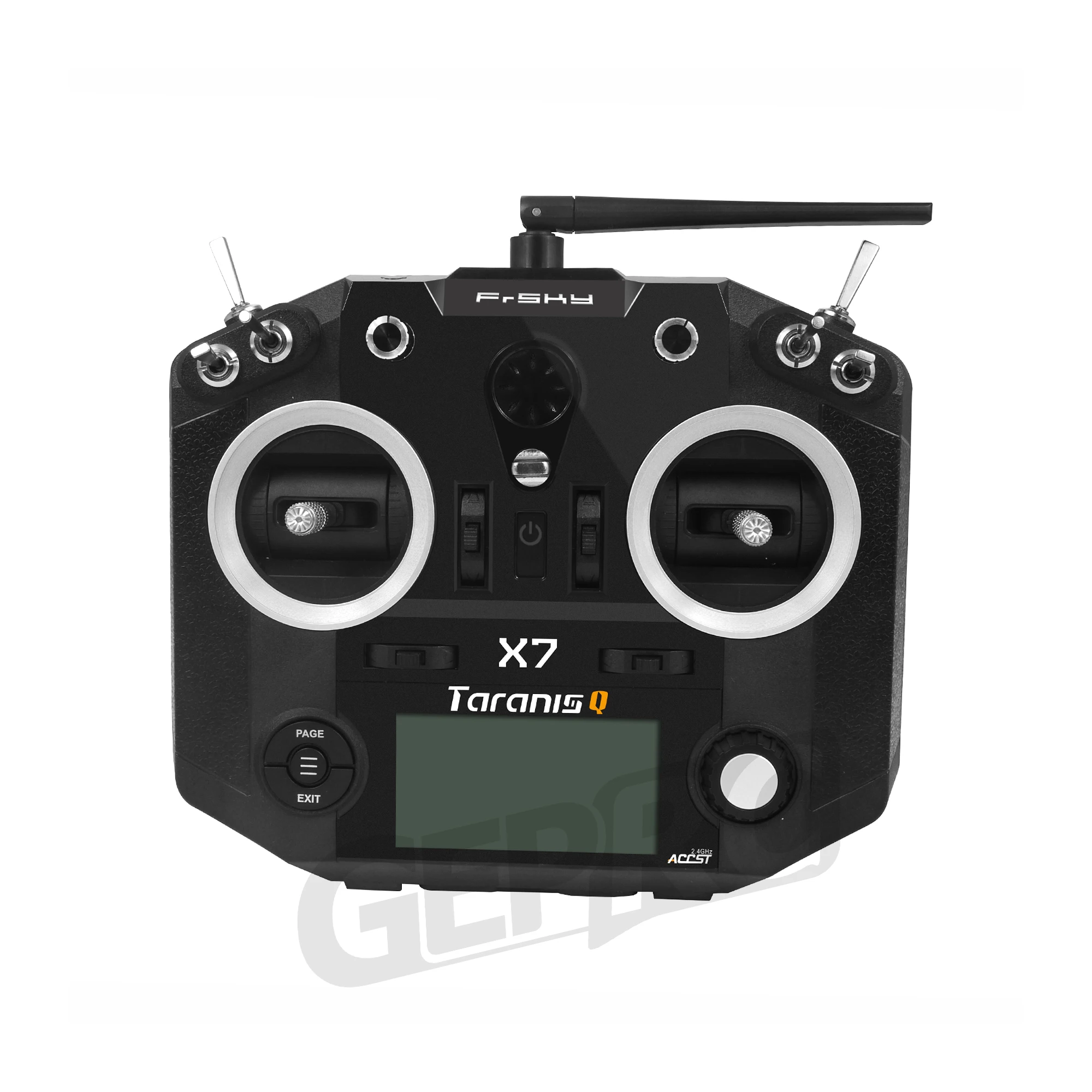 

Передатчик FrSky ACCESS Taranis Q X7 2,4G 16CH Белый Черный международная версия для FPV радиоуправляемого дрона квадрокоптера запасные части