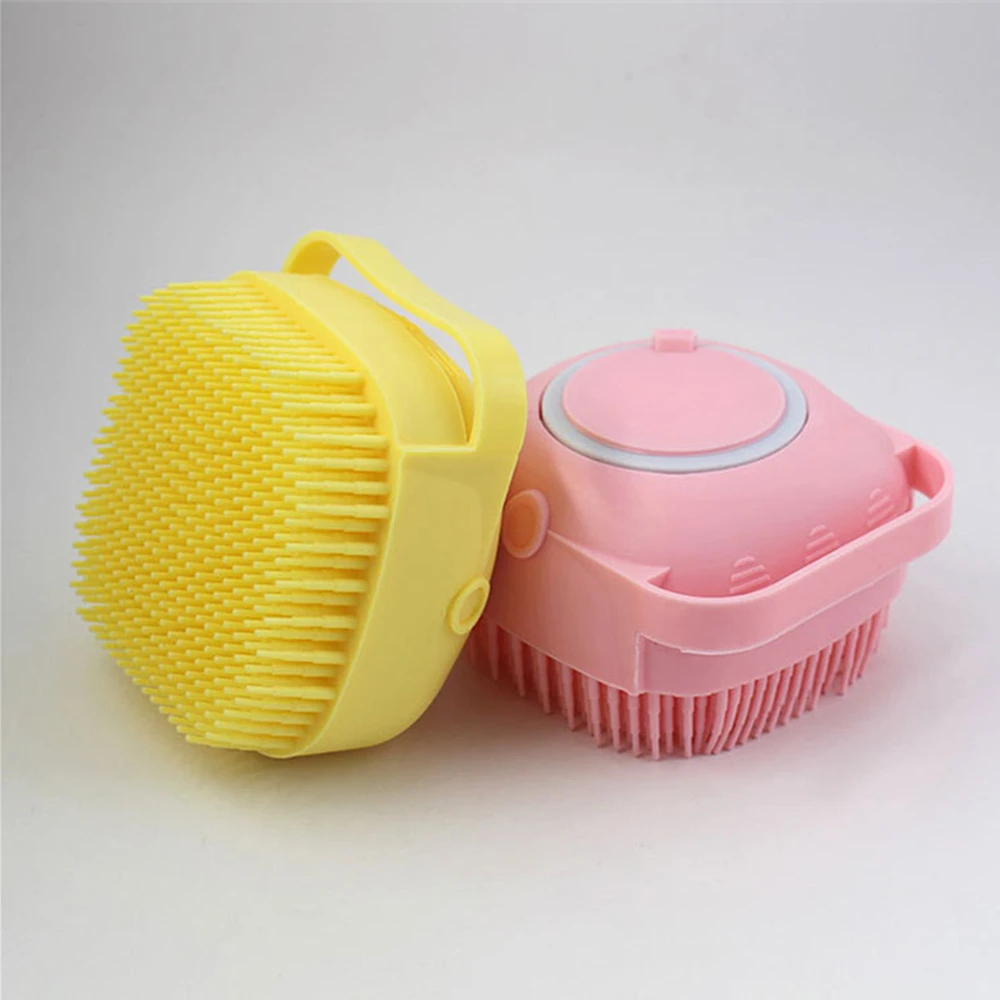 

Silicone Pet Bath Dog Cat Massage Gloves Brush Scrubber Soft Safety Puppy Kitten Cleaning Brush Wash Tools Pet Health Care