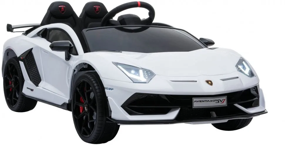 Детский электромобиль Lamborghini SVJ 12V - WHITE HL328 | Игрушки и хобби