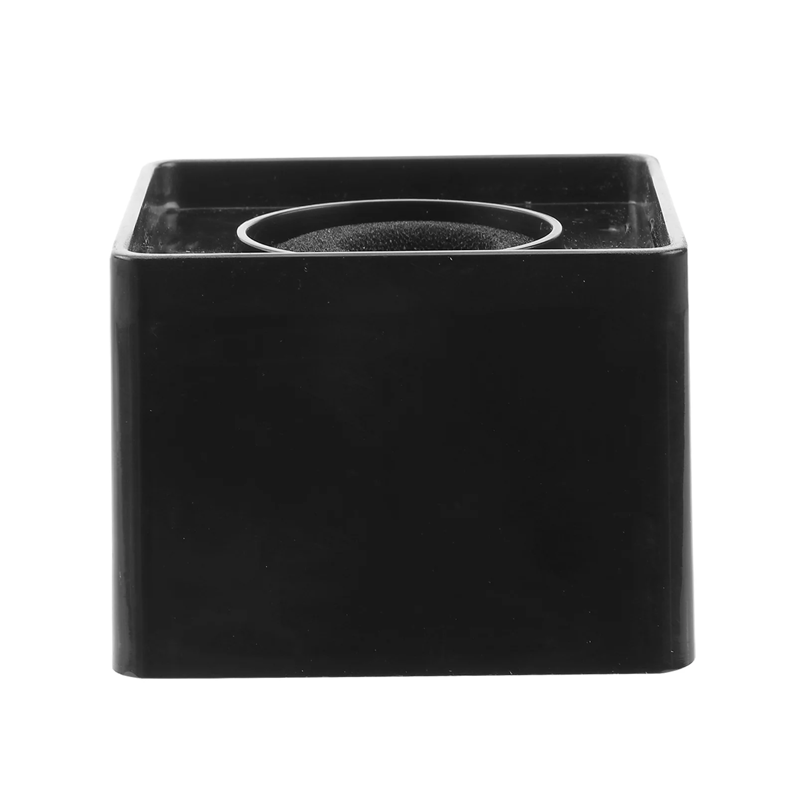 

Microphone Logo Flag Mic Station Cube Interview Square Abs Box Prop Stand Portable Holder Shaped Reporter News Injection Molding