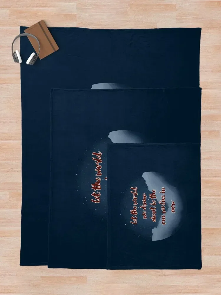 Плед с цитатами от Hadestown тепловые покрывала для путешествий многофункциональные