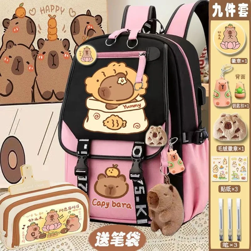 Рюкзак из искусственной кожи для девочек