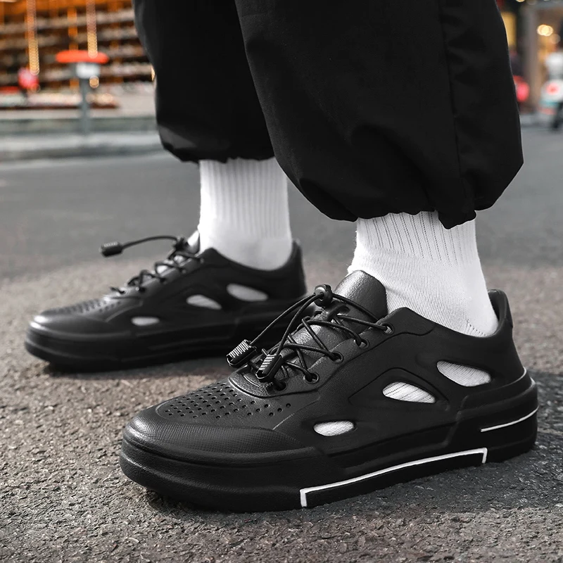 Сандалии мужские из ЭВА повседневная спортивная обувь для улицы Нескользящие