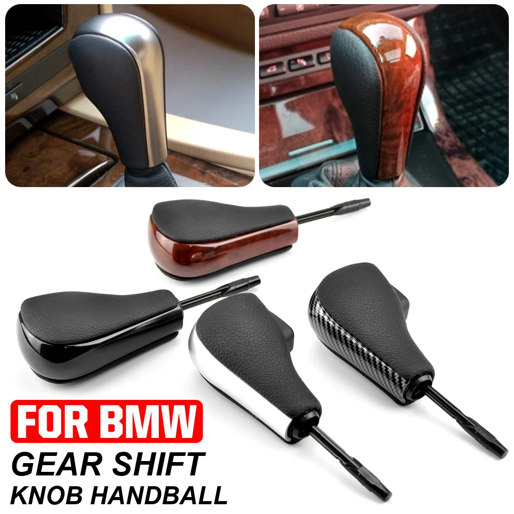 

Car Styling Automatic ABS Leather Gear Shifter Knob Lever HandBall For E81 E82 E87 E90 E91 E92 E93 carbon fiber