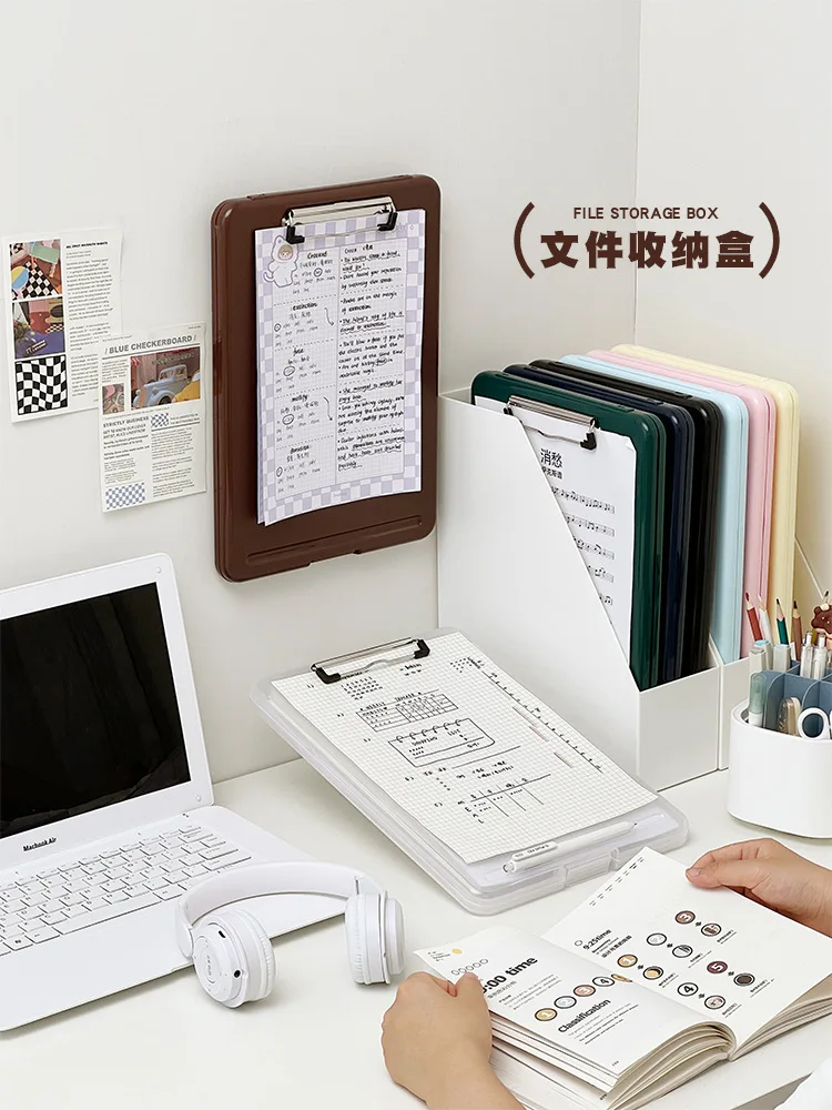 

Multifunctional Folder, Writing Pad, Test Paper Storage Box, Primary School Student Dedicated Board Holder, Writing Pad Storage