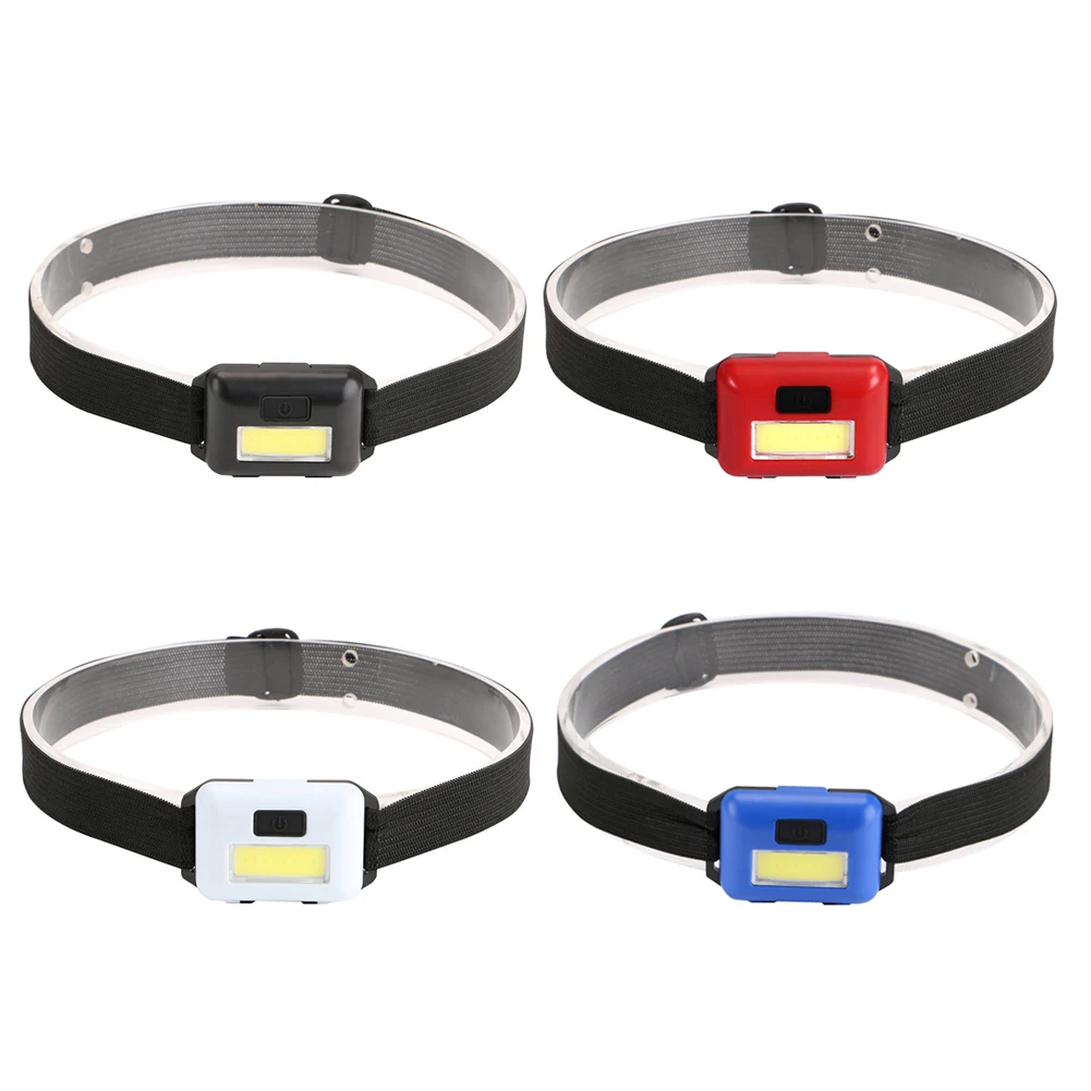 

Mini Strong Headlight Waterproof Outdoor Camping 3 Modes Adjustable LED COB Head Flashlight Mini Night Riding Headlamp