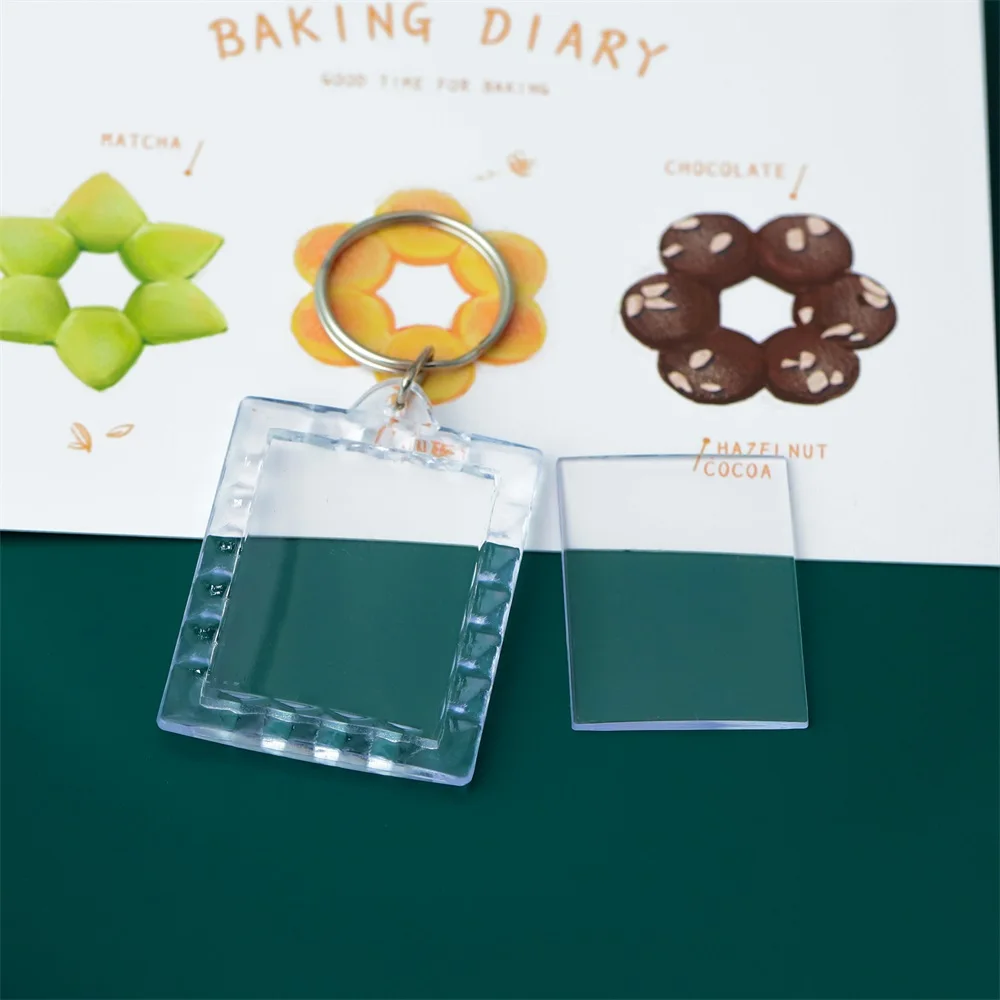 Прозрачные акриловые вставки для изготовления ювелирных изделий 2-5 шт