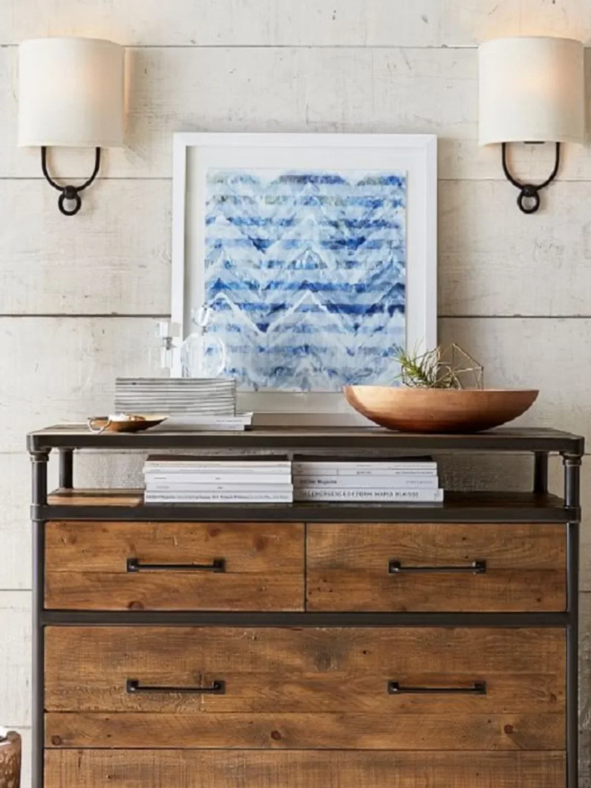 Американская простая настенная лампа французское ретро-освещение для крыльца