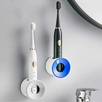 electric toothbrush holder innovative design wall mounted toothbrush storage set turbine quick drying bathroom accessories