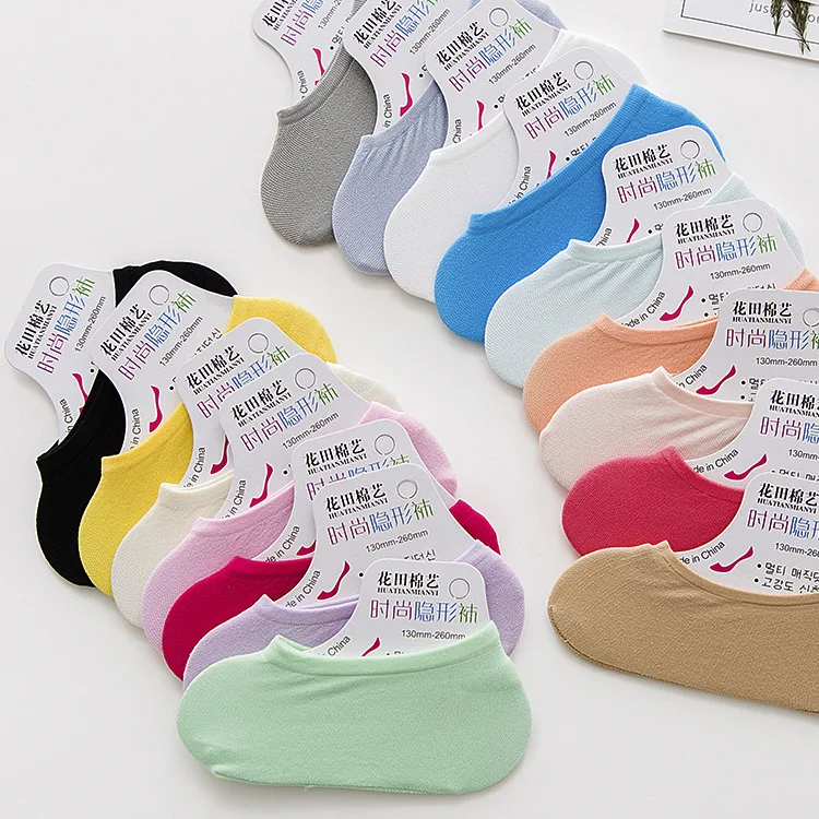 

Summer Ultra-thin Candy Women's Socks Velvet Invisible Stockings Women's Silicone Magic Socks Cute Socks Invisible Lace Ankle