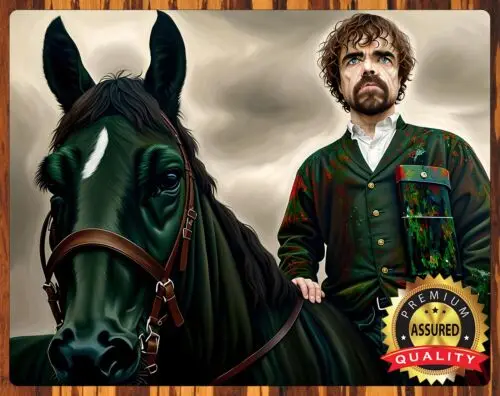 Peter Dinklage-картина-искусство для подписания-металлический знак