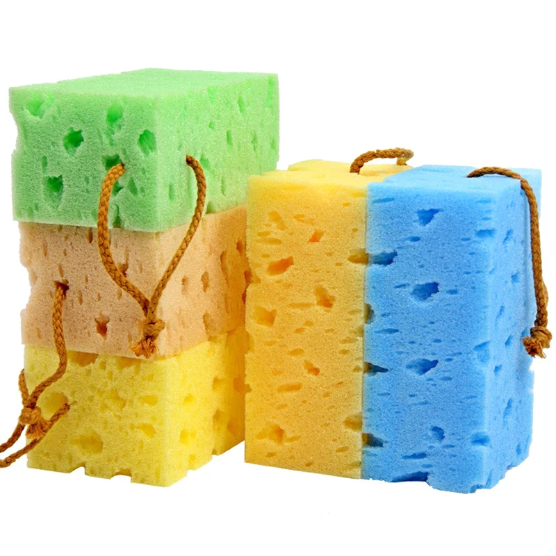 

2Pcs High-density Car Washing Sponges Large Honeycomb Sponges Block Car Cleaning Waxing Tools Cleaning Sponge Wipe Auto Supplies