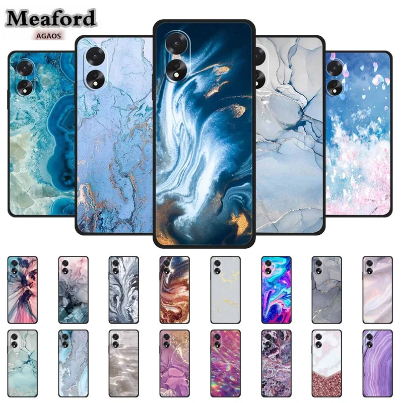 Чехол для телефона с забавным рисунком OPPO A38 4G силиконовая Мягкая задняя крышка