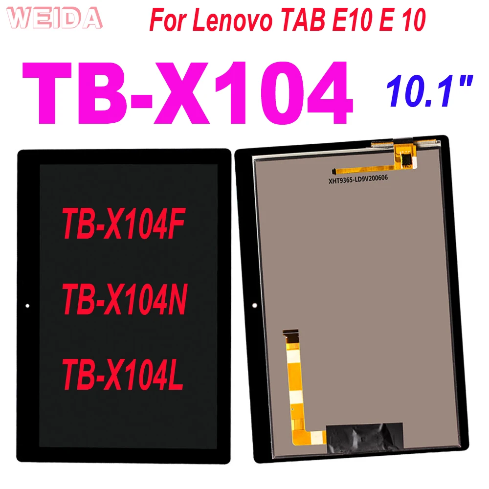 

AAA + 10,1 "ЖК-дисплей для Lenovo TAB E10 TB X104 TB-X104 LCD TB-X104F TB-X104N LCD дисплей сенсорный экран дигитайзер в сборе