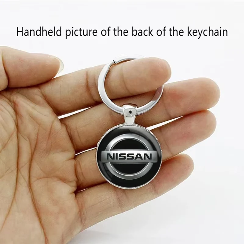 

Металлический брелок-эмблема для автомобиля, прочный брелок для ключей Nissan Tiida, Sentra, Qashqai, Teana, X-Trail T30, J10, J11, Leaf, Juke