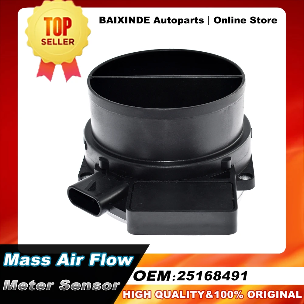 

OEM 1 шт. 25168491 25318411 15904068 Датчик массового расхода воздуха для Cadillac Chevy GMC Hummer Isuzu Buick Pontiac
