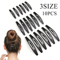 hair accessories metal paint frosted hairpins 10pcsset alloy hair clip pea clip water drop barrettes handmade headwear diy