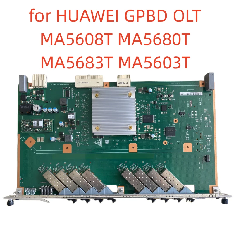 Плата интерфейса для GPON OLT MA5608T MA5680T MA5683T MA5603T GPBD, 8 портов PON, материнская плата с модулем Class C +/C ++/ B + SFP