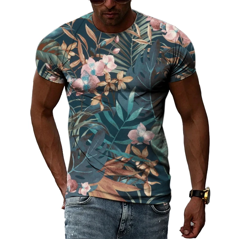 

Fashion and Casual Short Sleeve Printed T Shirt for Men