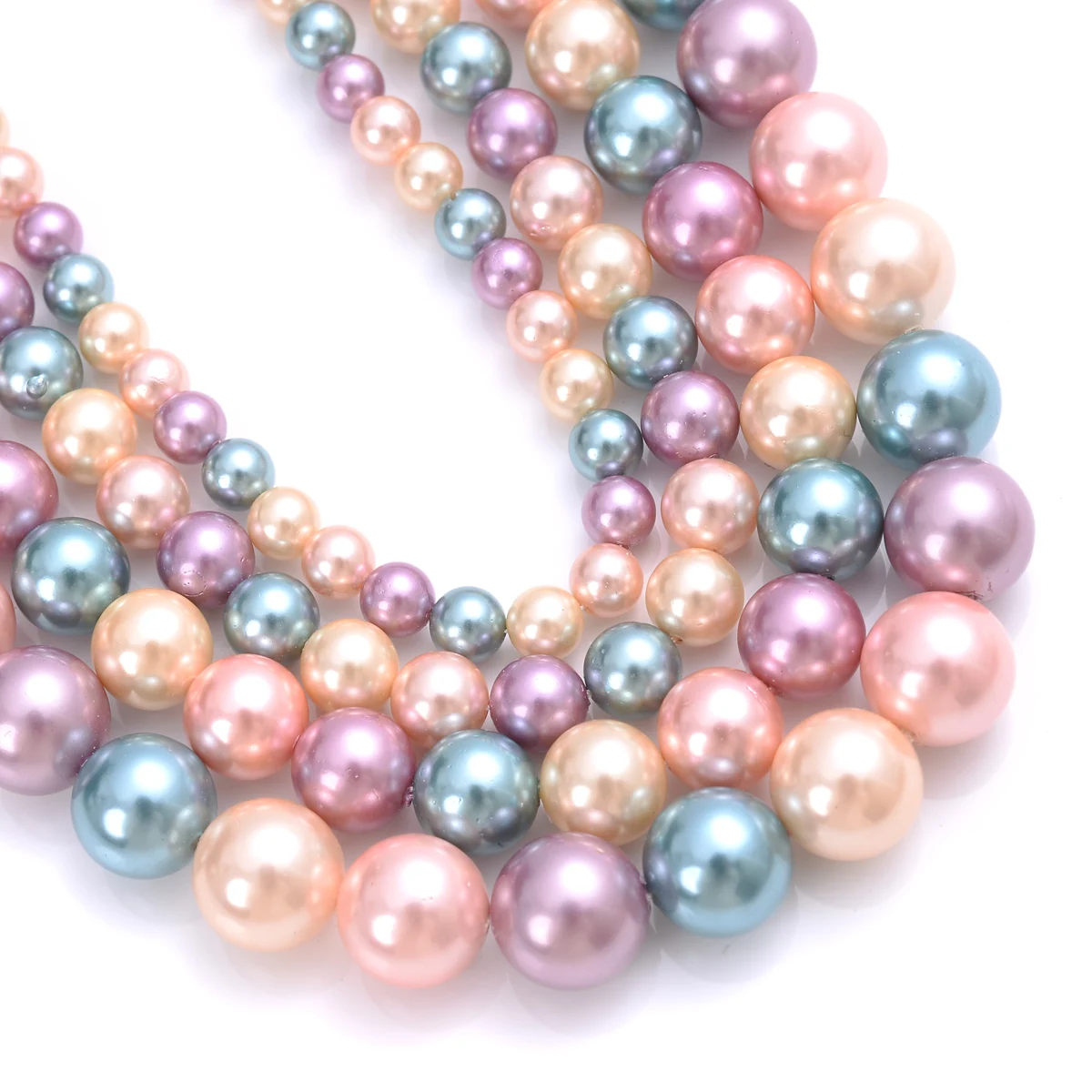 Бусины из натурального желтого и зеленого цветов, круглые незакрепленные бусины из камня для изготовления ювелирных изделий, ожерелий, браслетов, украшений «сделай сам», 6-12 мм