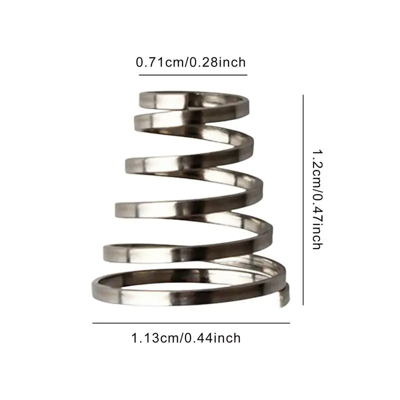 4 шт. быстроразъемные пружины для шампура велосипеда сменные металлические