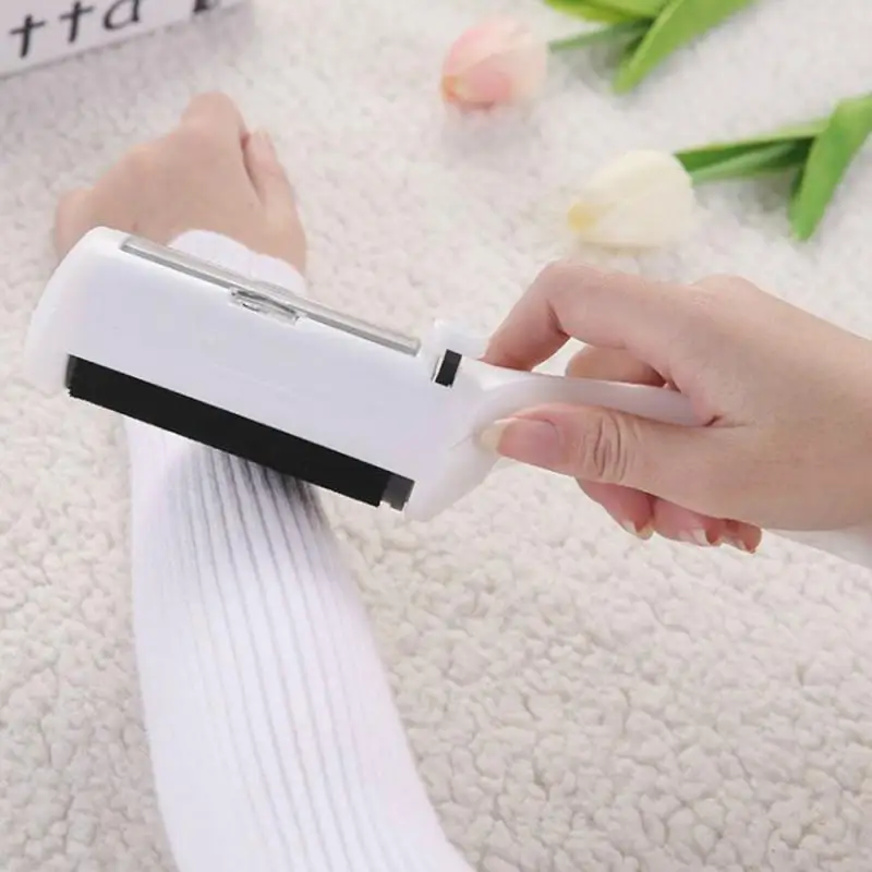 

Dog Cat Fur Brush Base Double-Side Home Furniture Sofa Clothes Cleaning Lint Brush Dog Comb Tool Pet Hair Remover Brush supplies