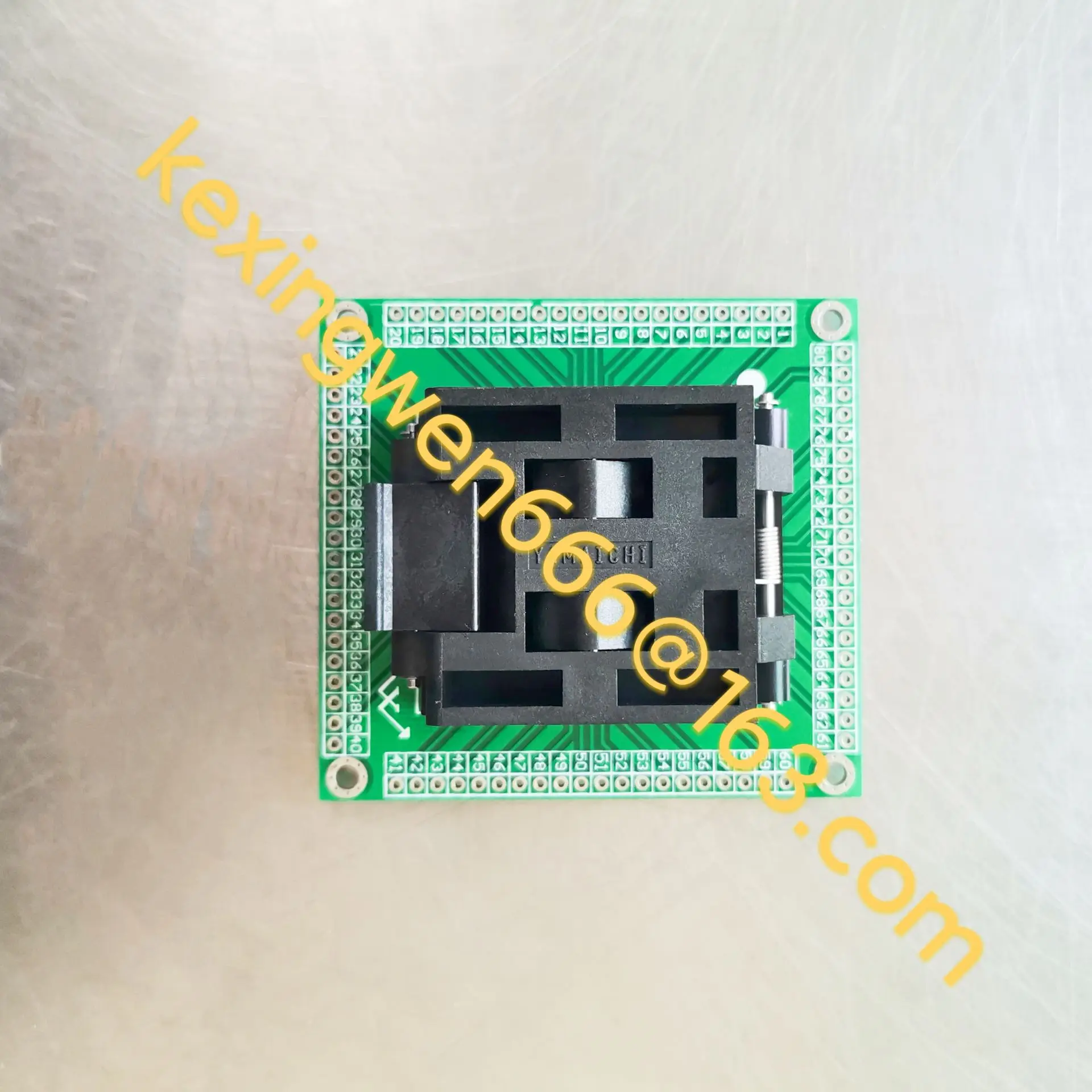 

New QFP80 Test Socket Adapter Board 0.65mm Pitch