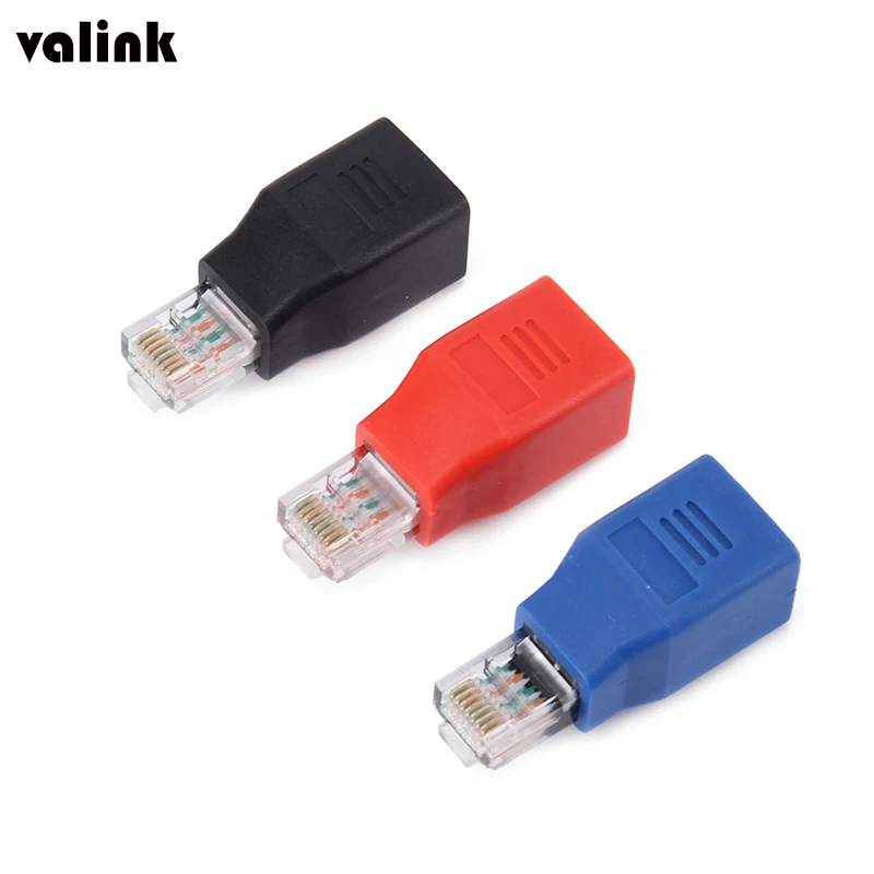 

Rj-45 Cat6 Cat5e M/f Crossover Adapter Cap Ethernet Network Cable Connector Plugs Rj45 Caps Cat 5 Protective Sleeve Multicolour