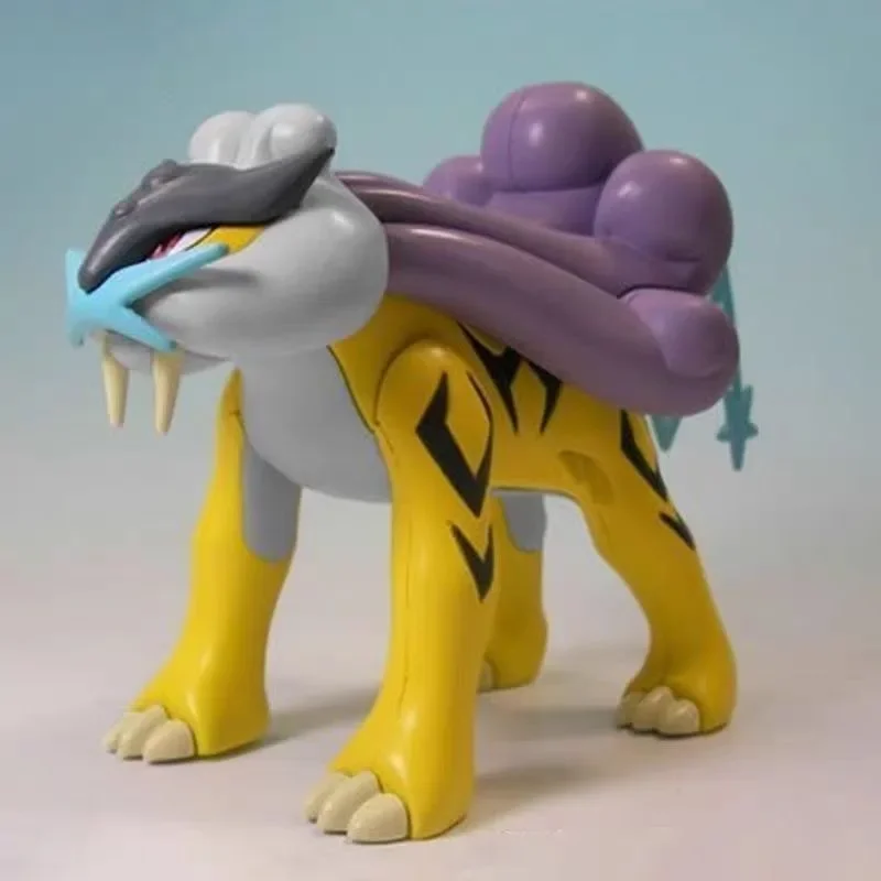 Фигурки покемонов Bandai Оригинальные фигурки героев аниме Entei Suicune Raikou простая