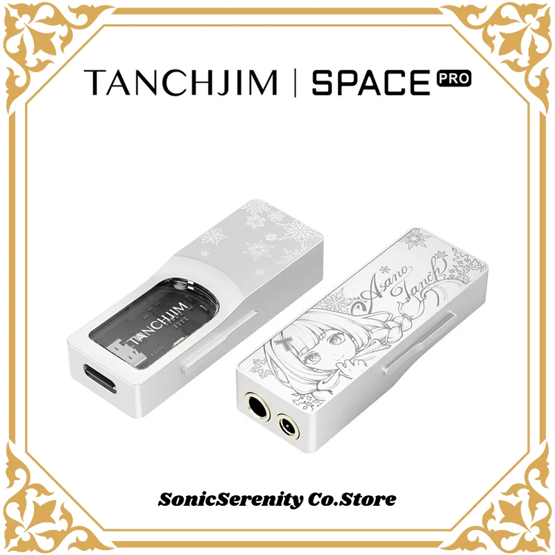 Фото Портативный усилитель для наушников TANCHJIM SPACE PRO Yukino Hana Limited Edition со встроенной игровой звуковой картой и ЦАП №1