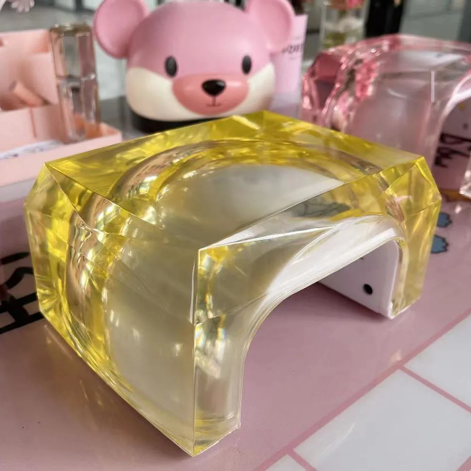 Индивидуальный ярлык Low Moq портативный маленький фиолетовый черный маникюр