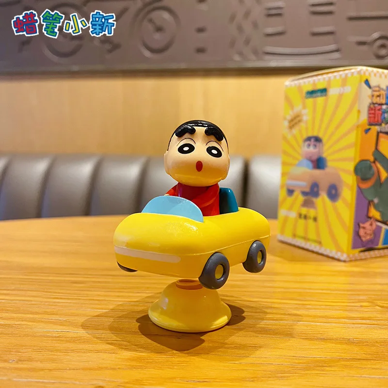 Фото Bandai новый карандаш Шин-Чан аниме фигурки динамические новые измерения серии автомобиль с центральным управлением орнамент мультфильм детские игрушки подарок фанатам №4