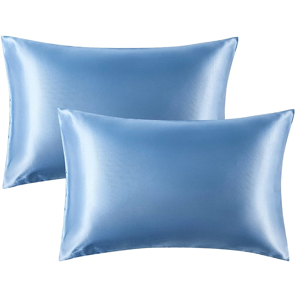 

Natural Silk Pillowcase with Hidden Zipper 22 Momme 600 Thread Count 100% Mulberry Silk Pillowcase Both Sided Silk Pillow Cover