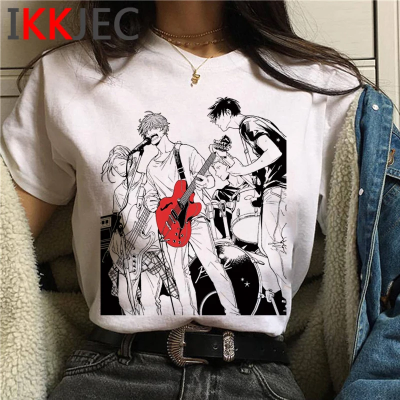 Футболка с аниме-рукавом Yaoi Bl Given Anime футболка Manga Music Mafuyu мужские футболки в стиле