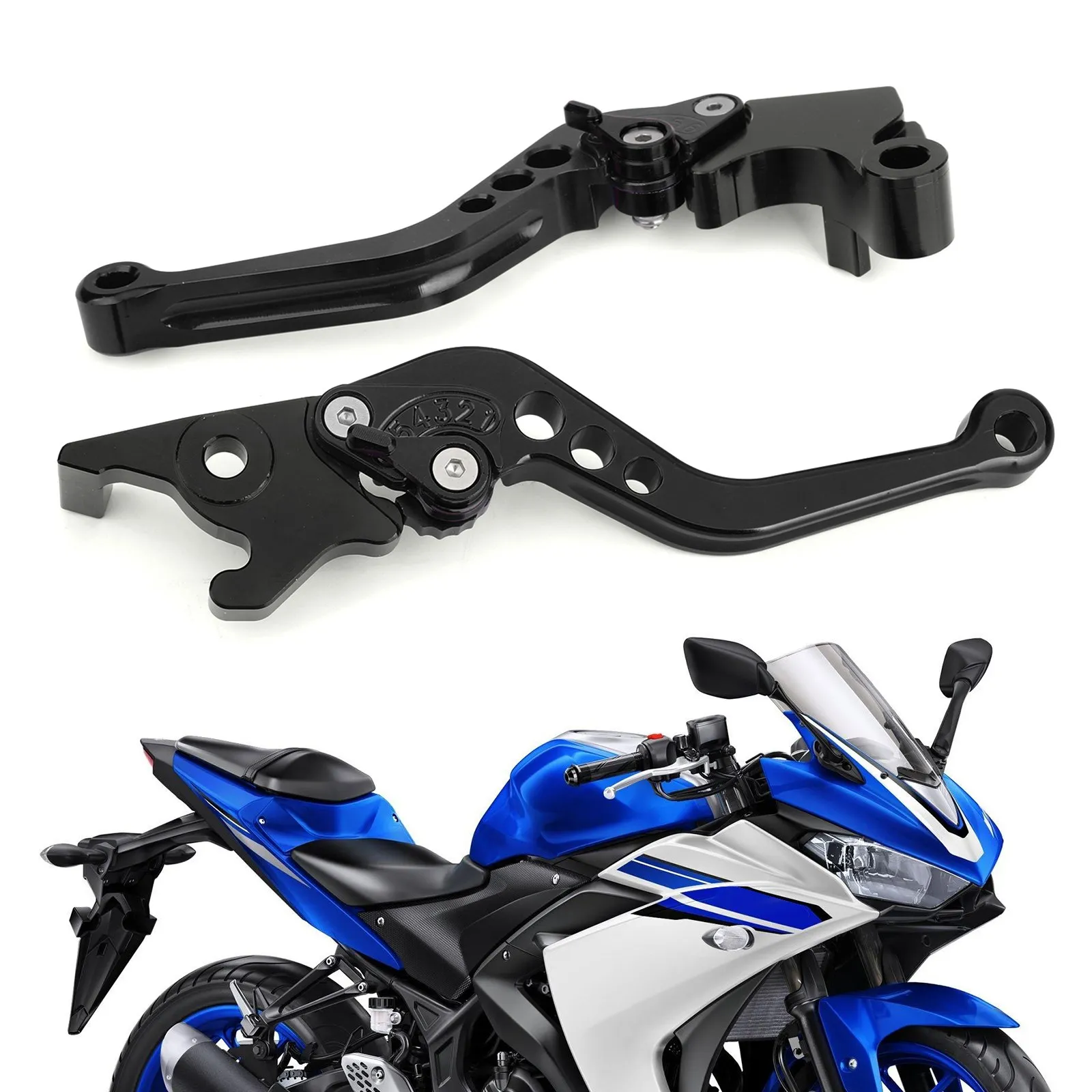 

Рычаги тормозной муфты Topteng CNC для мотоцикла YAMAHA YZF R3 R25 MT25 MT03 2015-2017