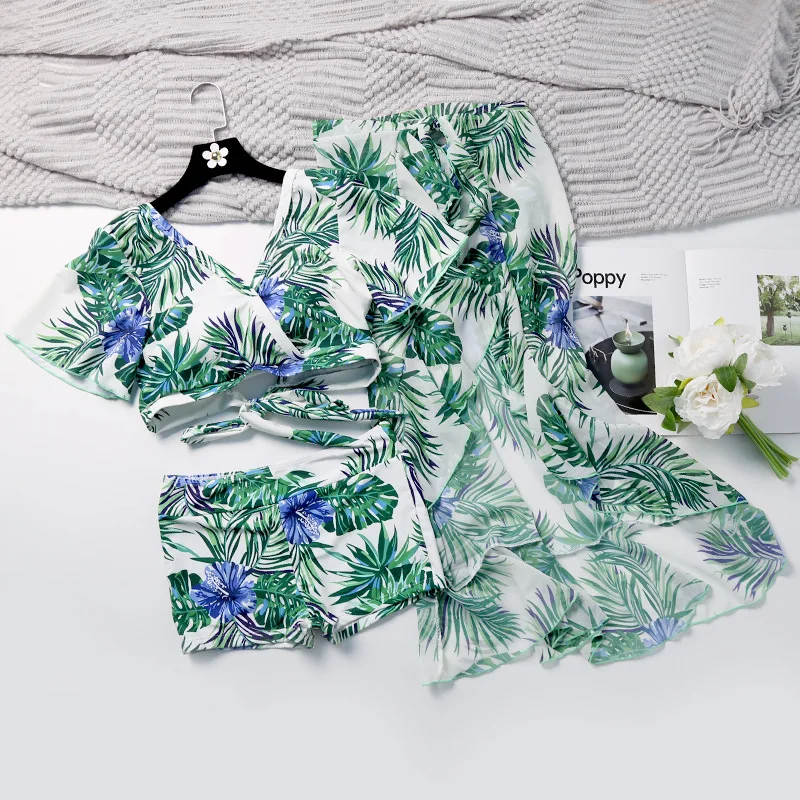 Новые одинаковые купальники для пар пляжная одежда комплект из 3 комплектов