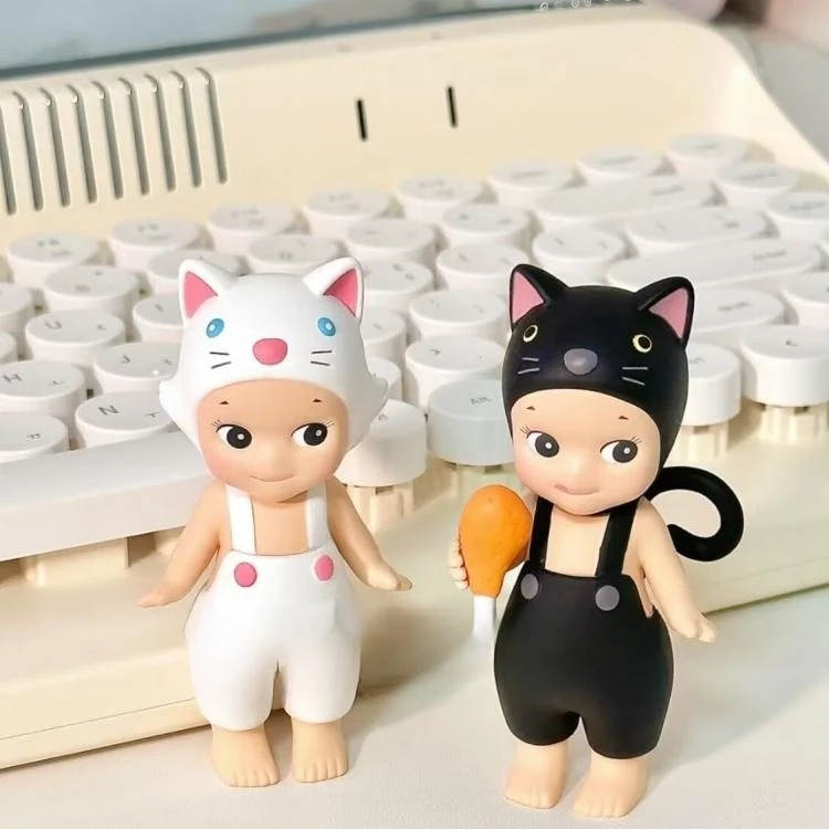 

Sonny Angel Cat Life Series Blind Box Lovely Anime Figure Surprise Box Guess Bag Cut Collection Names Mystery Box Kids Gift Toy