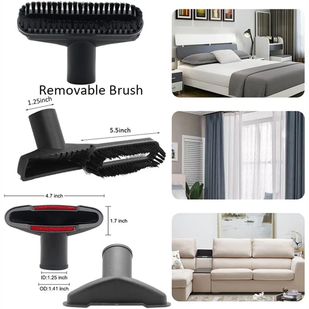 10 шт. универсальные насадки для вакуумной щетки