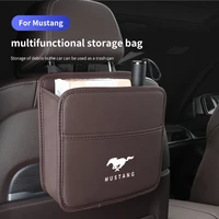 1pcs car organizer bag auto logo storage sundries for ford fiesta kuga edge mondeo st fusion mustang explorer