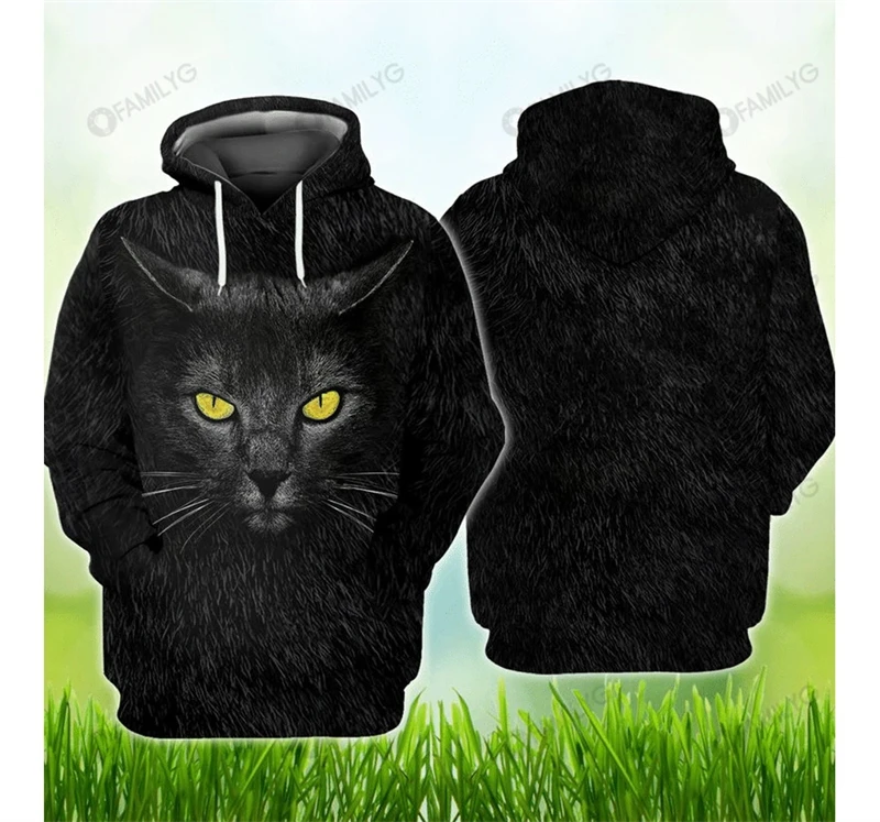 Мужские и женские толстовки с забавным 3D-принтом лошадей повседневные свитеры