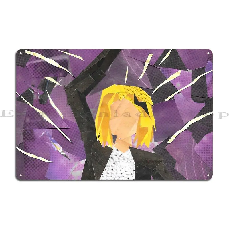 Графический Каминари Мои любимые люди Stun Gun Hero Металлический знак Гостиная Гараж