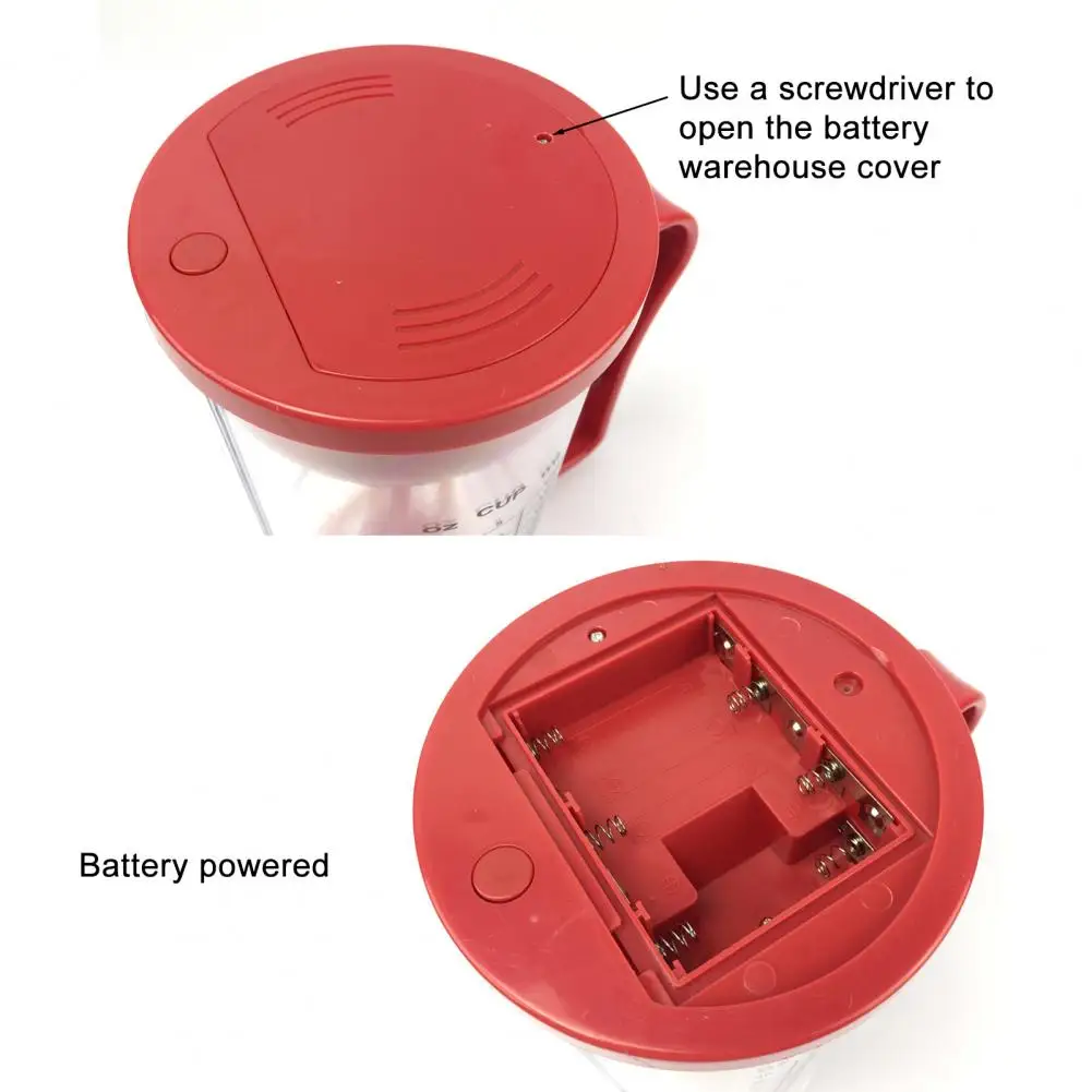 

Automatic Mixing Batter Dispenser Batter Dispenser 1200ml Batter Dispenser with Measuring Cupcake Waffle Mix Separator for Crepe