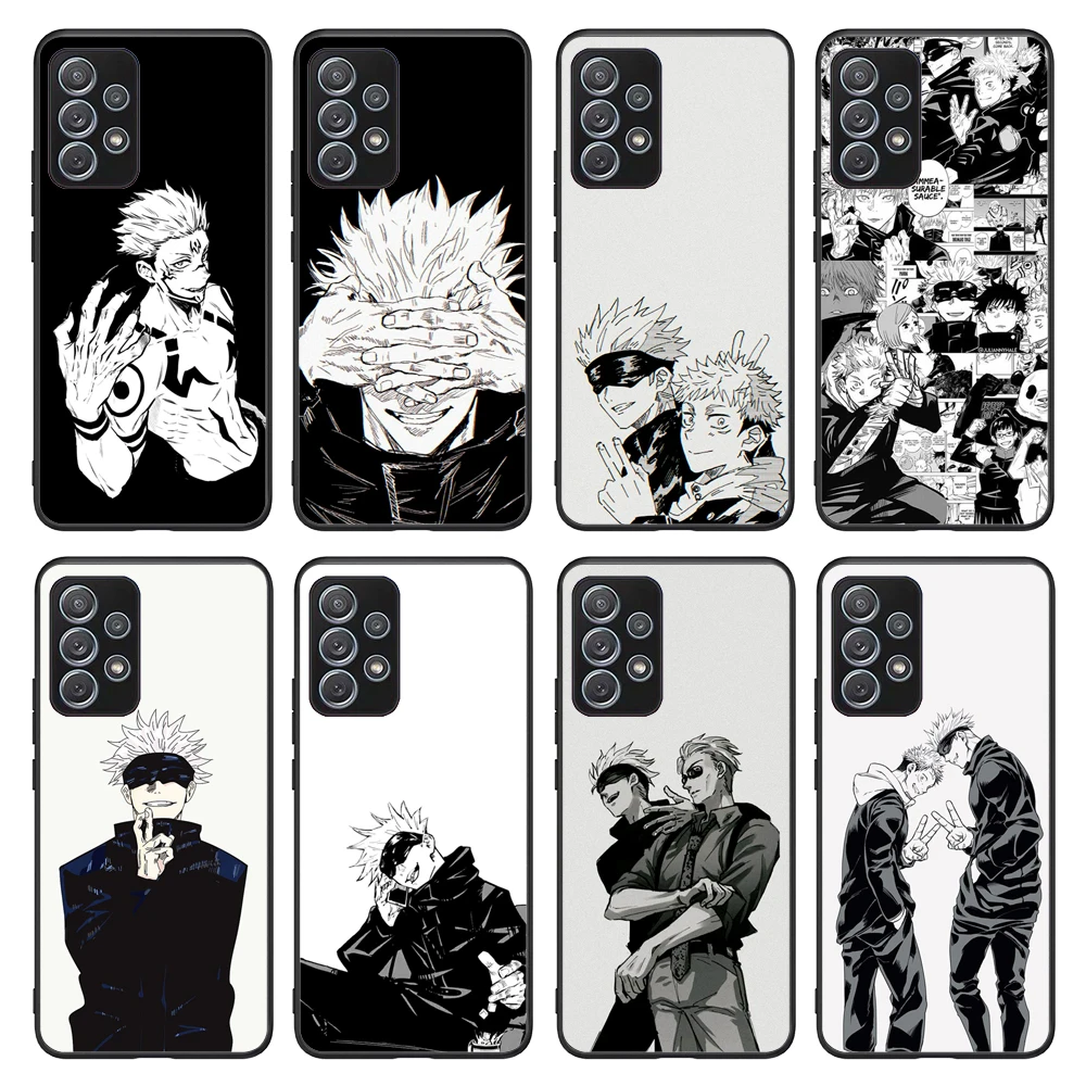

Anime Jujutsu Kaisen Phone Case For Samsung Galaxy A03S A10 A20 A21S A31 A40 A41 A42 A50 A51 A52 A70 A71 A72 A32 A82